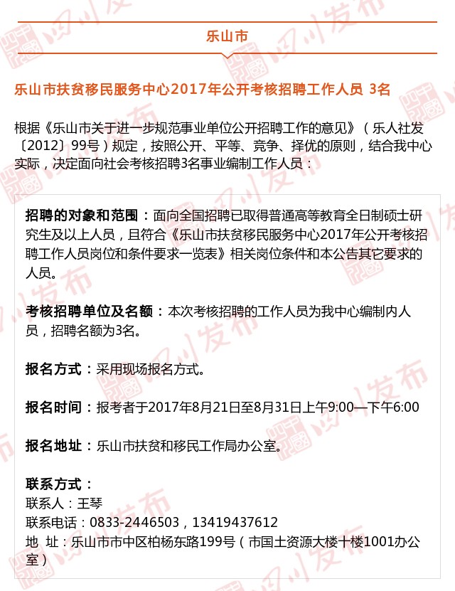 乐山市统计局最新招聘概况及分析速递